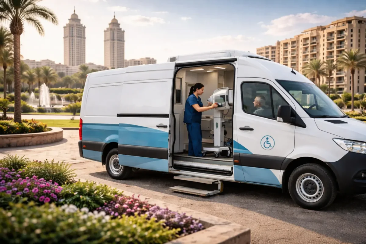 مركز أشعة متنقلة في 6 أكتوبر