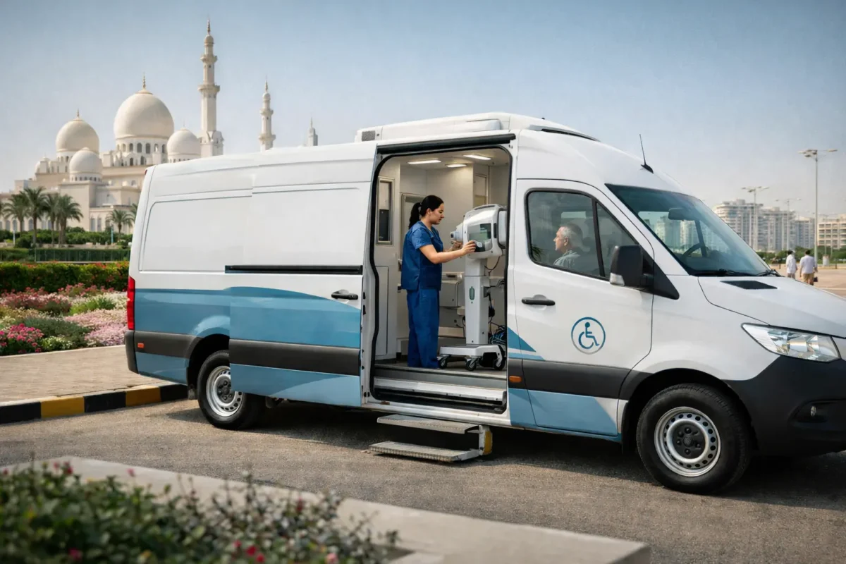 مركز أشعة متنقلة في الشيخ زايد