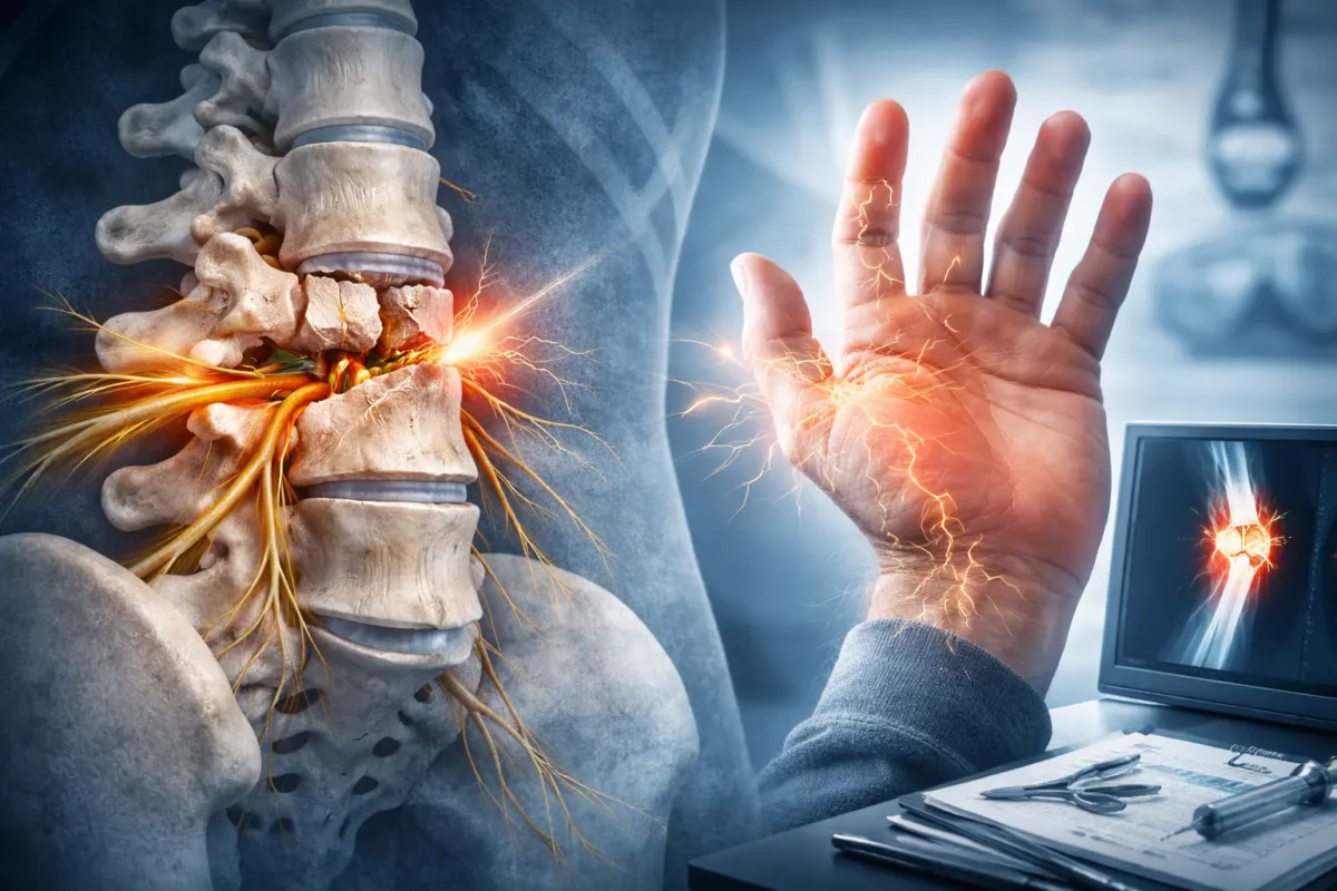 هل الكسر يؤثر على الأعصاب