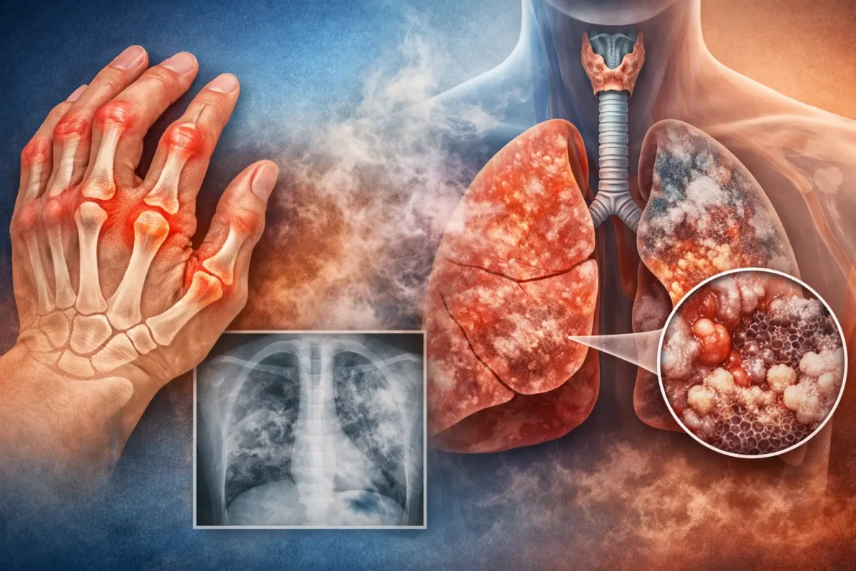 هل مرض الروماتويد يؤثر على الرئة؟