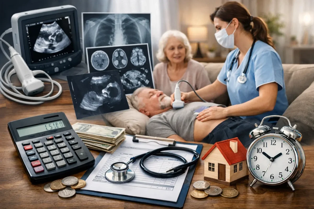 تكلفة الأشعة المنزلية