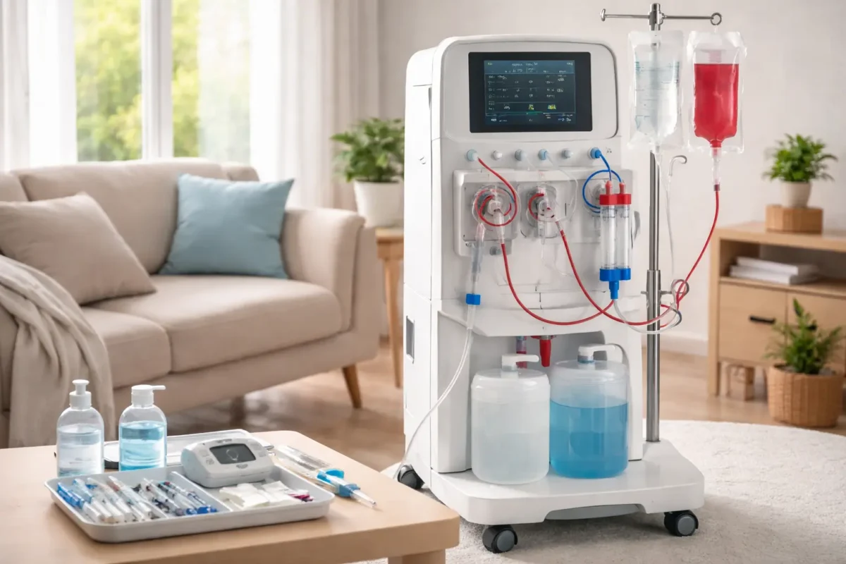 جهاز غسيل الكلى المنزلي