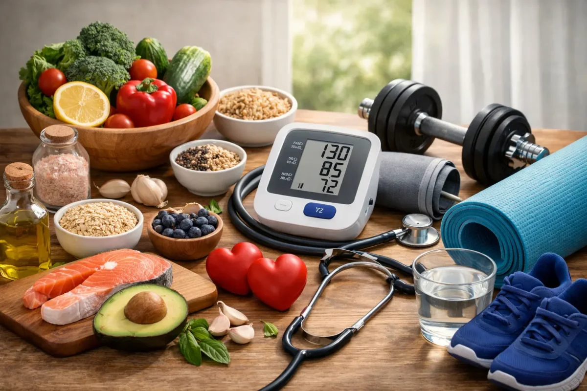 علاج الضغط العالي في المنزل